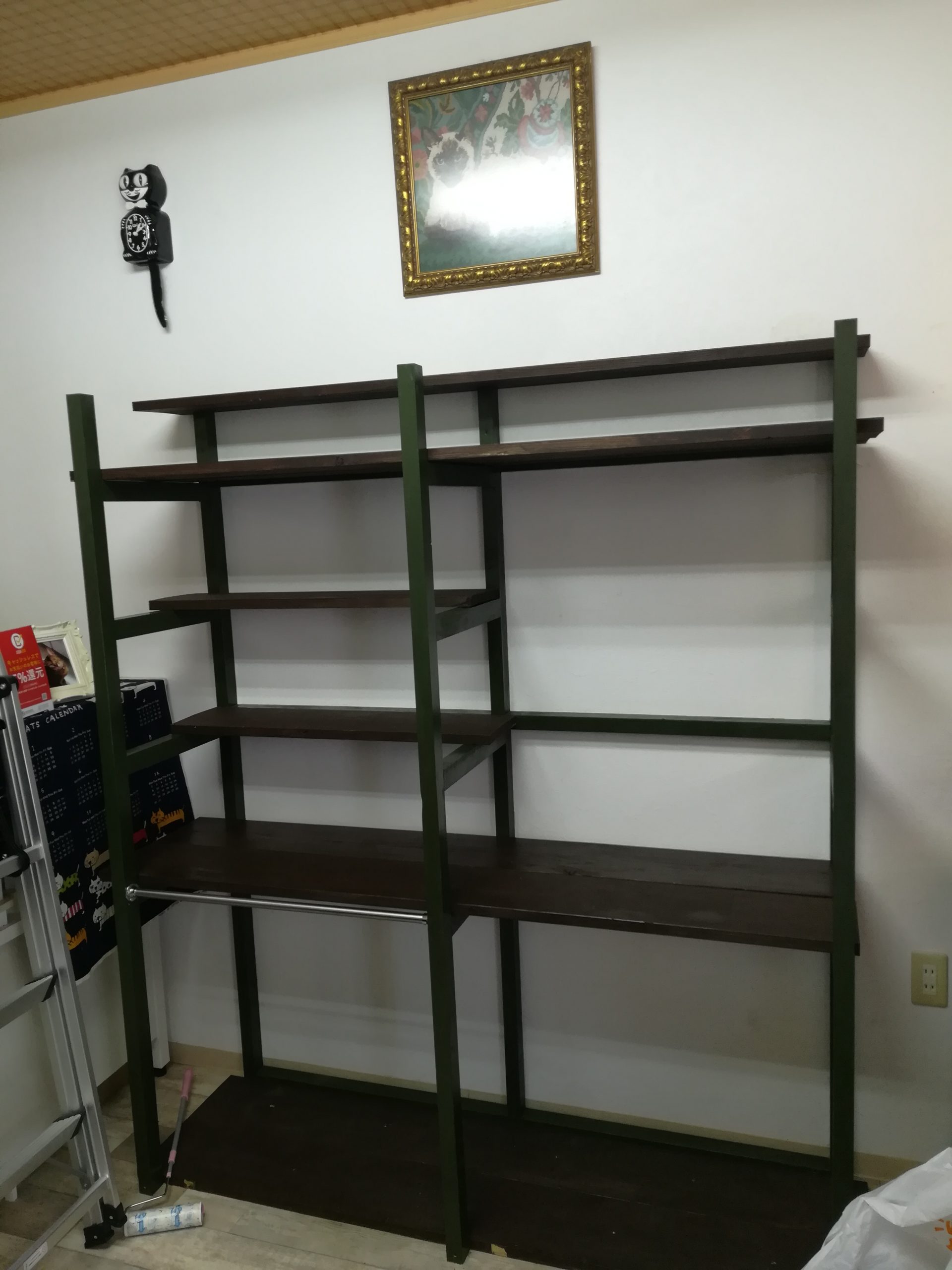 商品陳列棚の改修-ivyCraft-