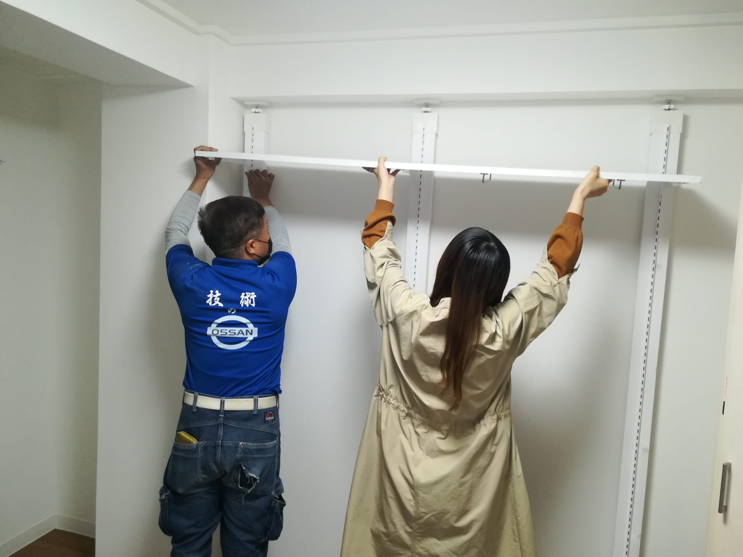 投稿についてもっと詳しく 自作の棚を一部カットして再設置したい。【DIYサポート】